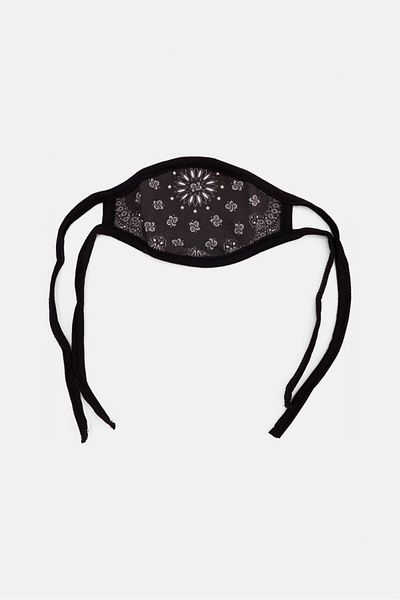 Kid Dangerous Toddlers Boy Printed Mask, Black