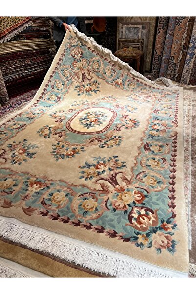 RD RAMAZAN DAĞ EL HALI SANATI El Dokuma Kabartmalı Çin Halısıdır Birinci Sını...