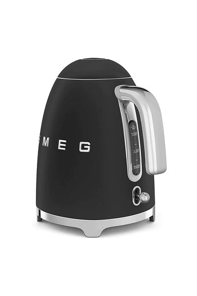 SMEG Fierbator electric Smeg KLF03BLMEU, 2400W, 1.7 L, Negru mat