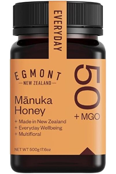 EGMONT عسل مانوكا الخام متعدد الأزهار 50+ MGO، 500 جرام