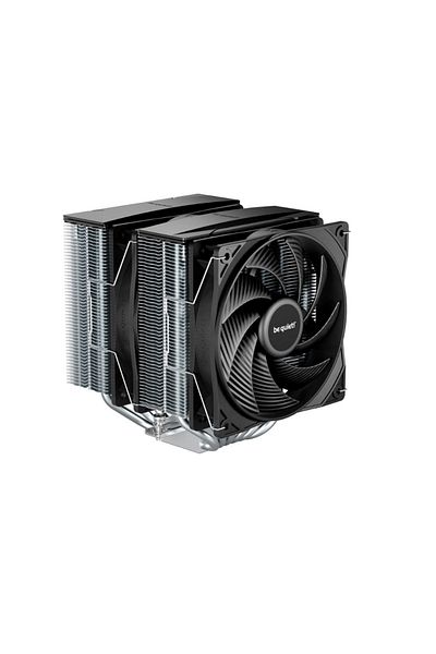 Be Quiet! Cooler CPU be quiet! Pure Rock PRO 3 Silver, 2000 rpm (Negru)