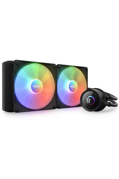 Nzxt Cooler CPU NZXT Kraken 280 RGB, compatibil AMD/Intel, controller ARGB (Negru)
