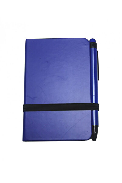 PAPER Notebook Pocket, cu pix si stylus pen, 80 pagini albe, A7, 100x64mm, Al...