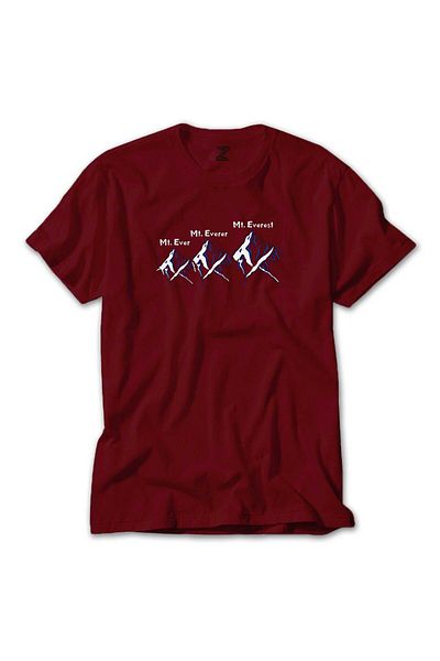 WAKHA Everest Dad Jokes Periodically Red T-Shirt
