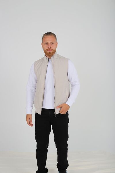 Brango Erkek Bej Yelek 39122