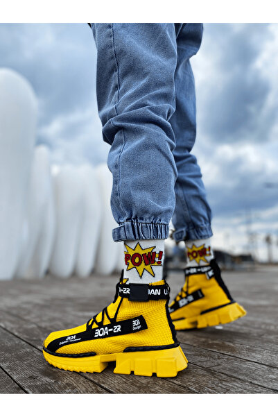 EBRUS TREND Etzr-X700 Style Yellow Color Sports Shoes