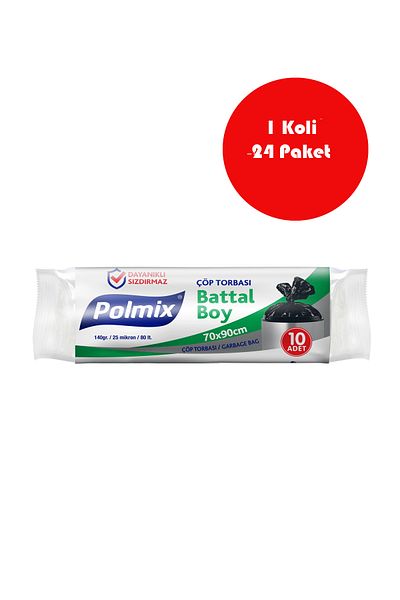 Polmix 24 Pieces Oversized 70 X 90 cm Garbage Bags - P104
