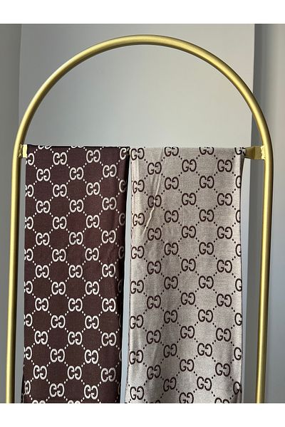 Organic Scarfs Μεταξωτό σάλι με σχέδια