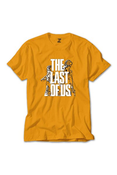 CrowsGate Tricou colorat The Last Of Us 2 Apocalypse, culoare galbenă, mărime...