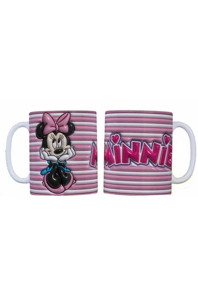 OEM Cană albă personalizată „Minnie”, Inovatix®️. 330ml