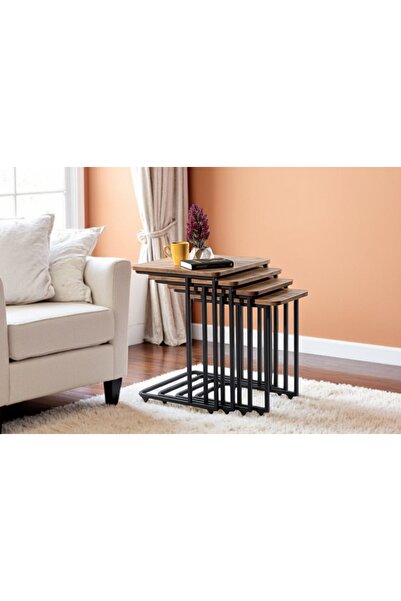 Vivense MONO C ZİGON SEHPA, DÖRTLÜ, ATLANTİK ÇAM