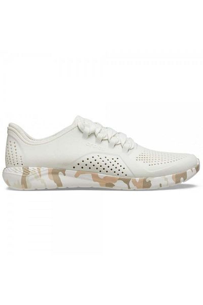 Crocs Pantofi sport pentru bărbați Literide Printed Camo Pacer, 41-42 Eu - M8 Us Alb - Almost White