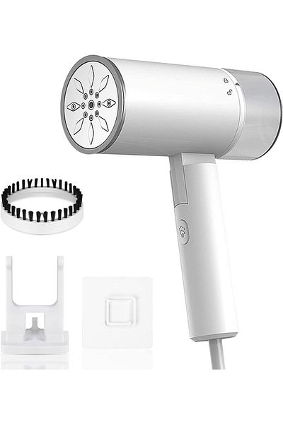 COOYA Handheld Steamer,Portable 1200W Fast Heat-up in 20 Seconds,Ideal for Home Travel Use,White