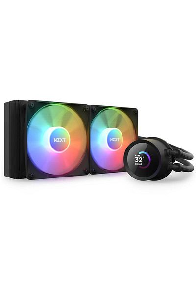 Nzxt Cooler CPU NZXT Kraken 240 RGB, compatibil AMD/Intel, controller ARGB (Negru)