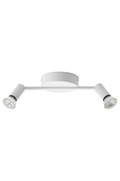 IKEA KRUSNATE Ceiling Spotlight 2-Spot White 30x13x9 cm Adjustable IKEA