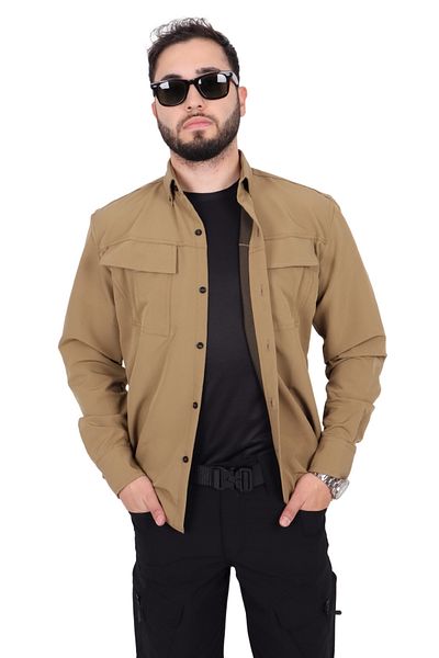 KORDAK Μπεζ Tactical Outdoor πουκάμισο