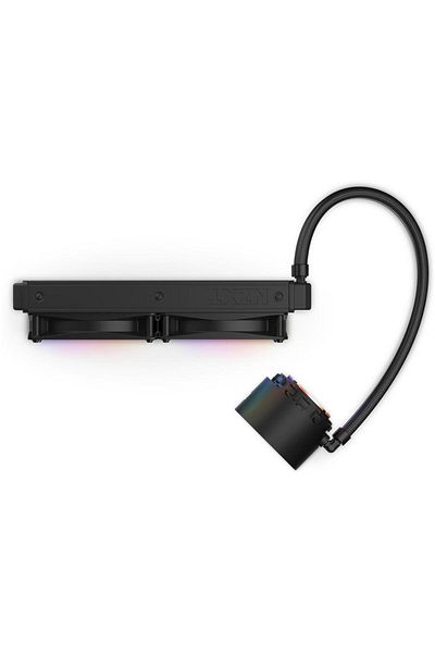 Nzxt Cooler CPU NZXT Kraken Elite 240 RGB, pompa cu ecran LCD, controller ARGB, 2x 120mm FAN (Negru)