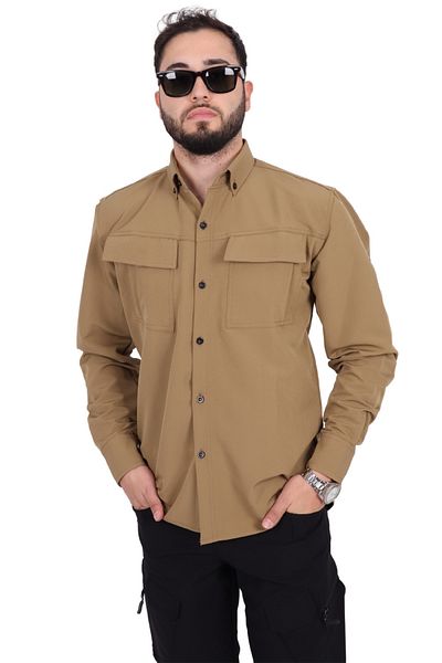 KORDAK Μπεζ Tactical Outdoor πουκάμισο