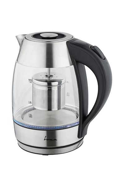 FRAM Fierbator electric cu filtru ceai Fram FEK-MTF2200G, 1850-2200w, 1.8l, filtru detasabil