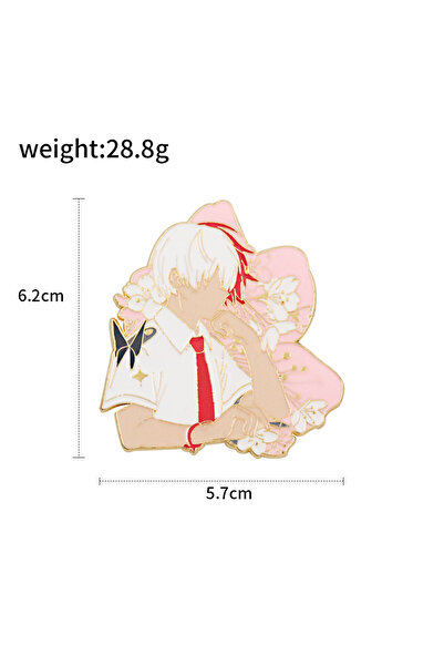 Choice 03 دبوس مينا من أنمي أكاديمية بطلي، ميدوريا إيزوكو تودوروكي شوتو، دباب...