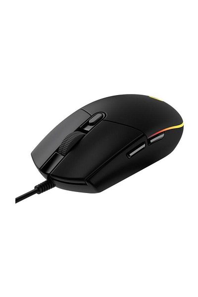 logitech Mouse Gaming Logitech G102 Lightsync, 8000 dpi, iluminare RGB, USB (Negru)