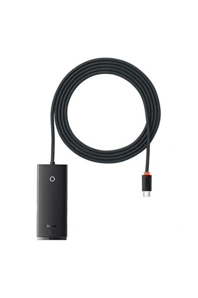 Baseus HUB Baseus Lite WKQX030501, Cablu USB Type-C, 2m (Negru)