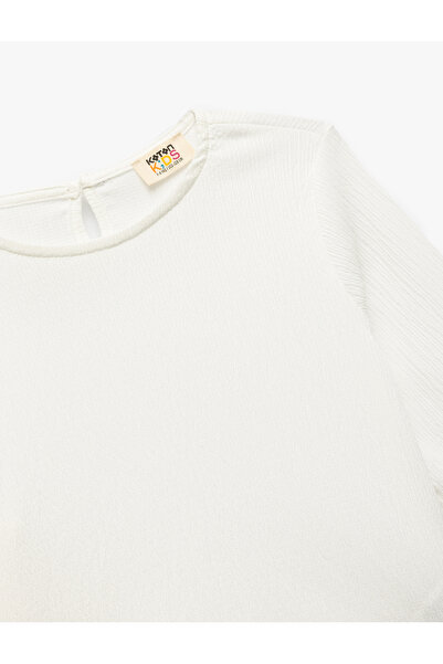 Koton Halenka s dlouhým rukávem a výstřihem s mašlí