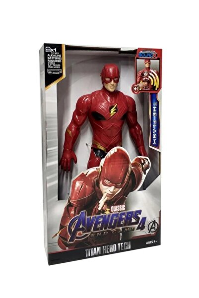 tmtoysandmore Avengers Sesli Flash Figür Oyuncak,30 Cm