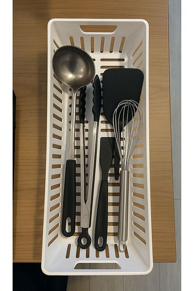Bayev Clio 1 Piece Modular Cutlery and Ladle Drawer Organizer Kitchen Organizer