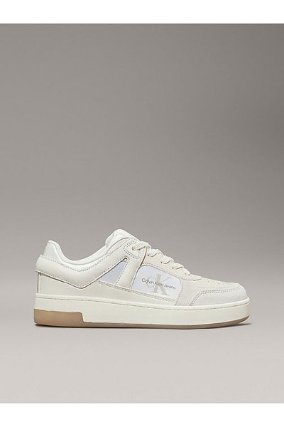 Calvin Klein Cream Women's Sneakers Yw0Yw 014900 Ge