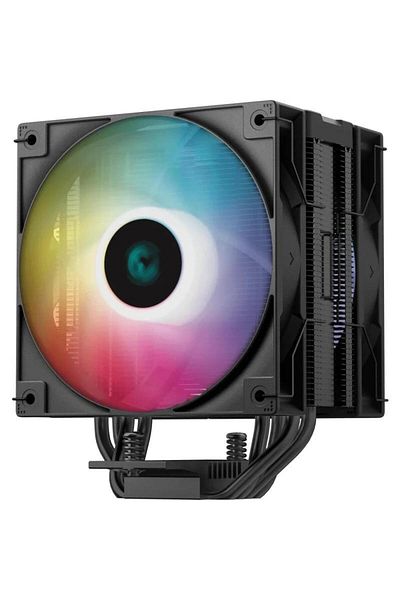 Deep Cool Cooler CPU DeepCool AG400 Digital Plus ARGB, iluminare ARGB si Display, 2x 120 mm, 2100 rpm, PWM