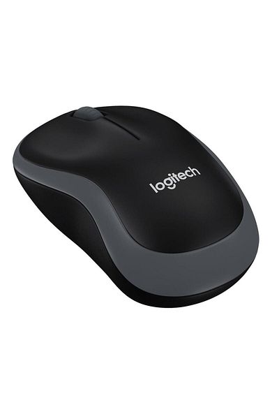 logitech Mouse Optic Wireless Logitech M185, USB, 1000 DPI (Gri)