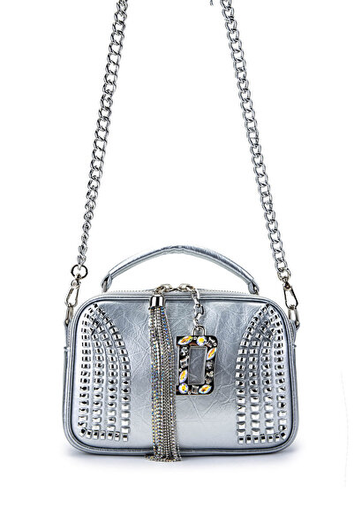 Tamer Tanca Women's Vegan Gray Shoulder Bag