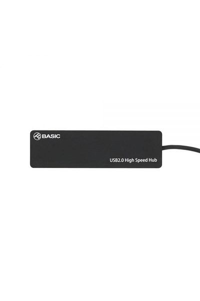 TELLUR Hub USB 2.0 Tellur Basic, 4 porturi, negru