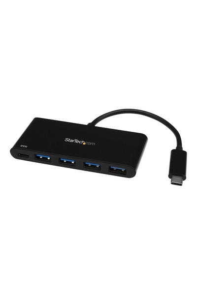Star tech Hub USB Startech HB30C4AFPD, 4x USB 3.2, 5000 Mbit/s (Negru)