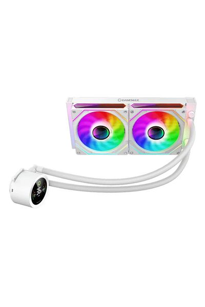 GAMEMAX Cooler CPU Gamemax Iceburg 240 Digital, 1800rpm (Alb)