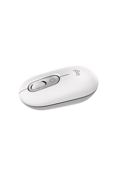 logitech Mouse Wireless Logitech POP, Bluetooth, 4000 DPI (Alb)
