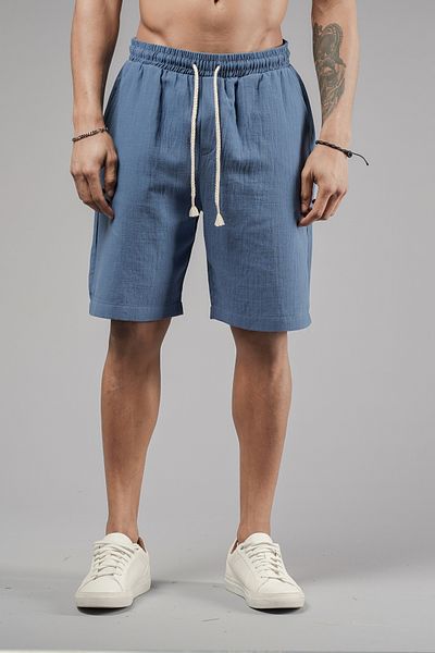 Butik TREND BIZ Σορτς από ύφασμα μουσελίνας κανονική εφαρμογή
