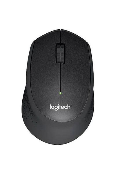 logitech Mouse Logitech Optic Wireless M330 Silent Plus (Negru)