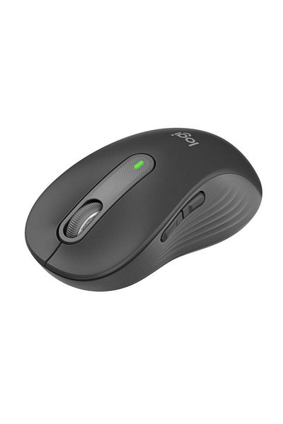 logitech Mouse Wireless Logitech Signature M650, 4000 dpi, Negru
