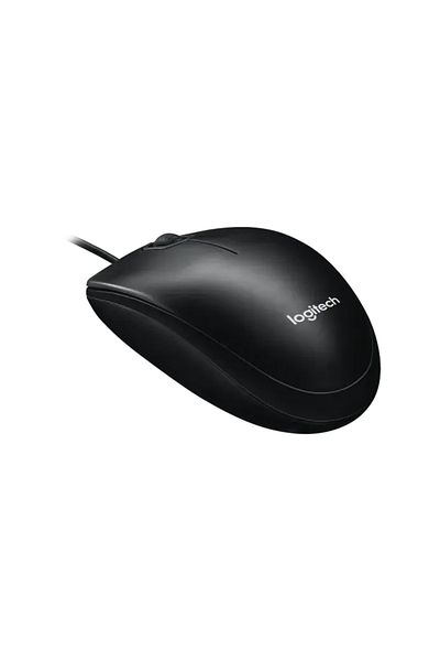 logitech Mouse cu fir LOGITECH M100 910-006652, USB, 1000 DPI (Negru)