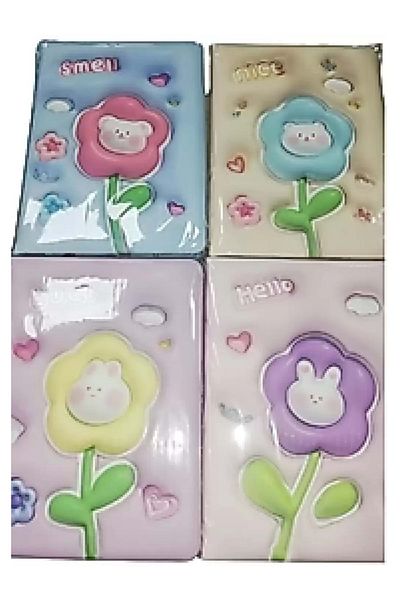 Mikro Bloc de note Puffy Pf-40 Flowers