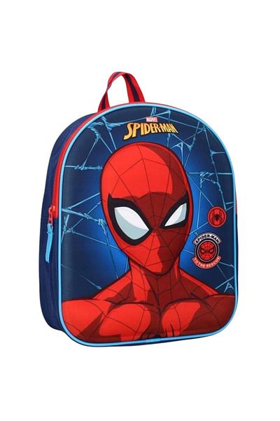 SPIDERMAN Spider-Man Strong Together 3D Backpack, Roomy Compartment, 25x30x9 cm, Multicolor