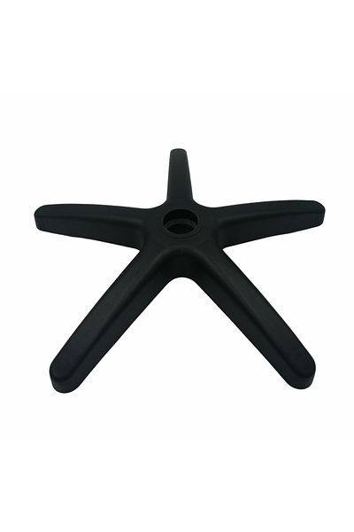 Depox Bază pentru scaun executiv, plastic, negru, 48 cm