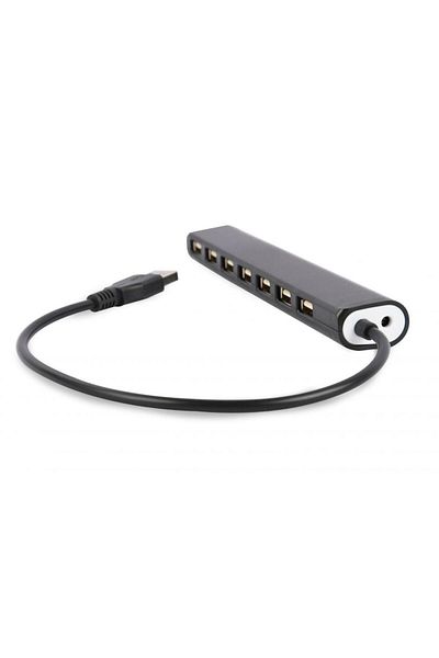 Gembird 7-port hub, Gembird, USB (Black)