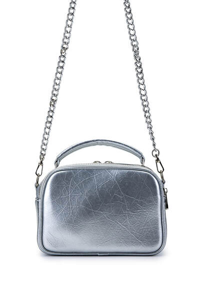 Tamer Tanca Women's Vegan Gray Shoulder Bag
