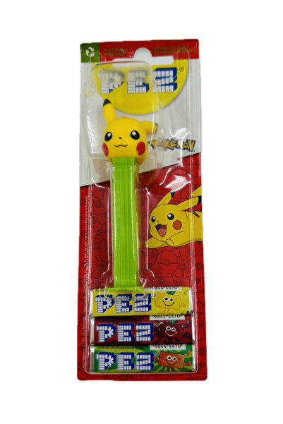 Pez Dispenser Pokemon Şekerleme Oyuncak Adam Yedek Şeker Paket İthal şekerleme