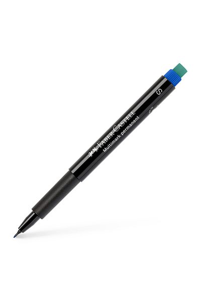 Faber Castell Permanent Marker Blue S Multimark Faber-Castell