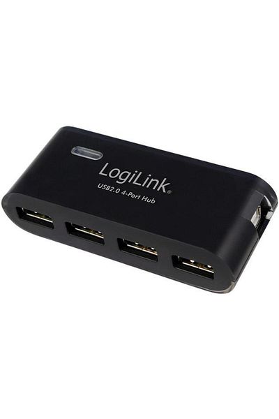 LogiLink Hub USB LogiLink UA0085, 4xUSB 2.0 (Negru)