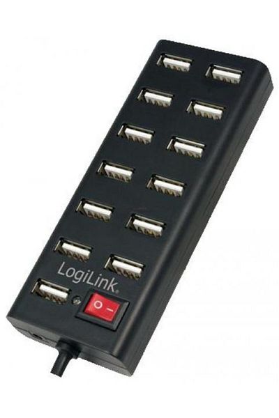 LogiLink Hub USB LogiLink UA0126 13 porturi (Negru)